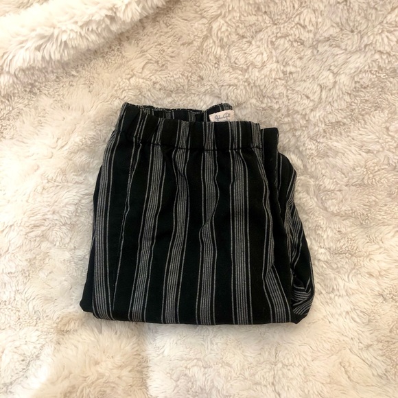 Brandy Melville Striped Frankie Pants - Picture 1 of 4